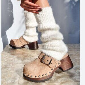 Jeffrey Campbell Ichlieb Buckle Clog Sandal